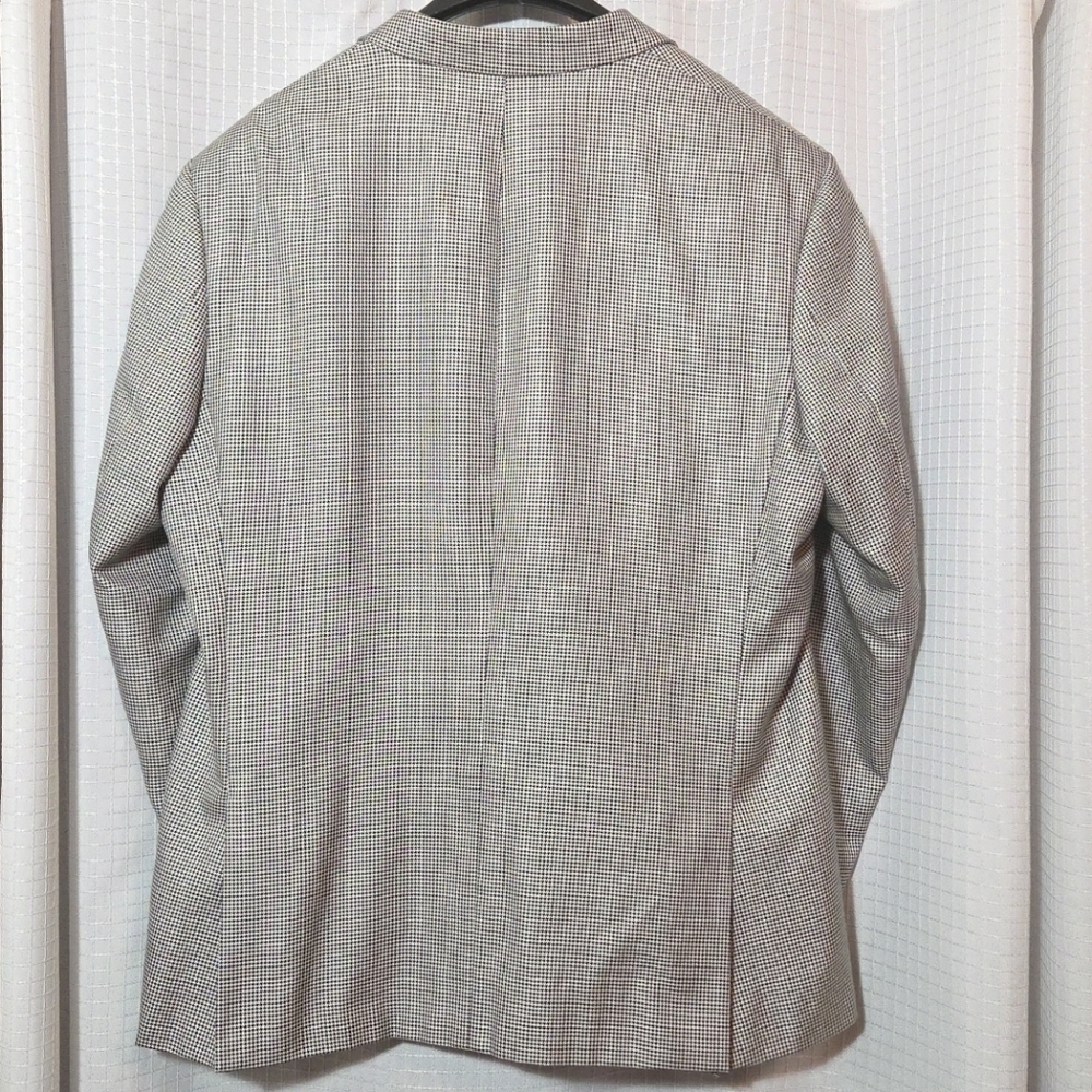 ProntoModa Italia Lana Lux Silk Wool, Cashmere Jacket Blazer Suit Coat Mens 46R - Picture 3 of 16